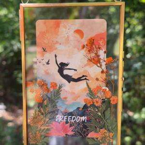 Pressed Flower Art Frame | Freedom