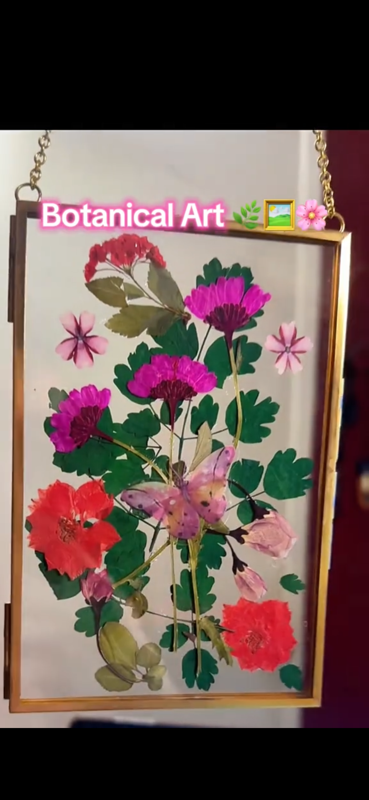 Pressed Flower Art Frame - Image 2