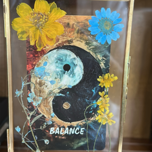 Pressed Flower Art Frame | Balance
